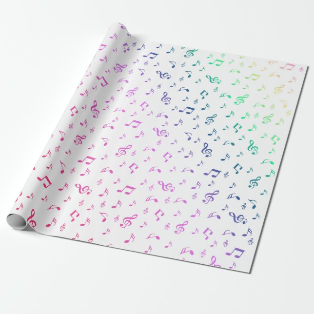 musik, musik, anteckning, melodi, svart, ljud, klu presentpapper (Utrullad)