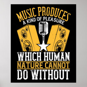 Musik - Musik Ger En Slags Glädje Poster