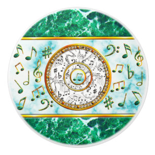 Musik, Musik noter, marmor Knopp