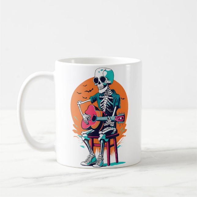 Musik Musiker Skräck Kaffemugg (Vänster)