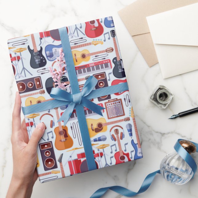 Musik Musikinstrument Presentpapper (Gifting)