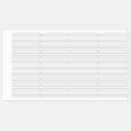 Musik Notenlinien, minimalistische Klistermärke