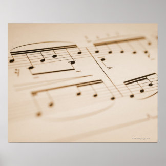 MUSIK NOTER 2 POSTER