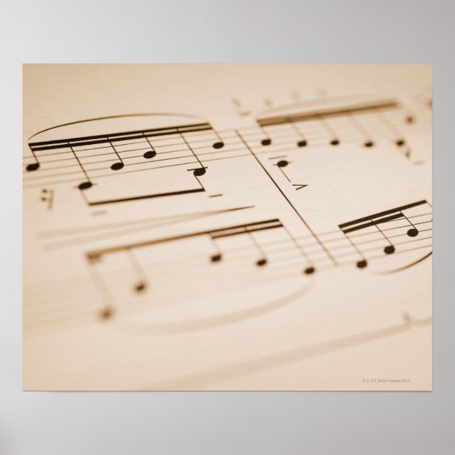 MUSIK NOTER 2 POSTER (Framsidan)
