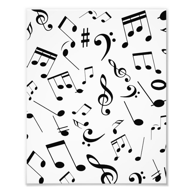 MUSIK NOTER 3 FOTOTRYCK (Framsidan)