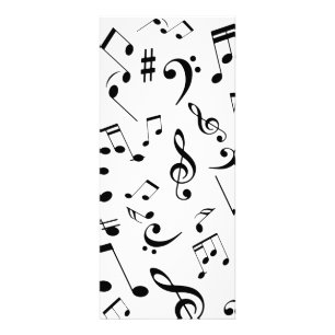 MUSIK NOTER 3 REKLAMKORT