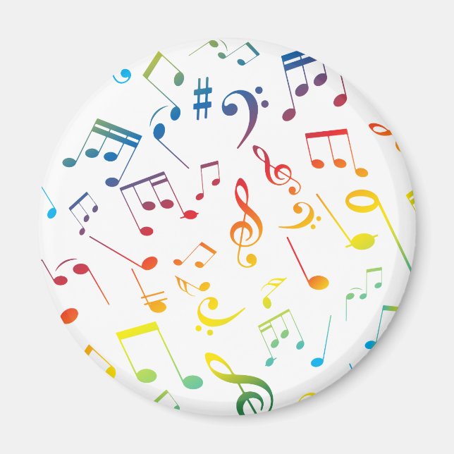 MUSIK NOTER 4 MAGNET (Framsidan)