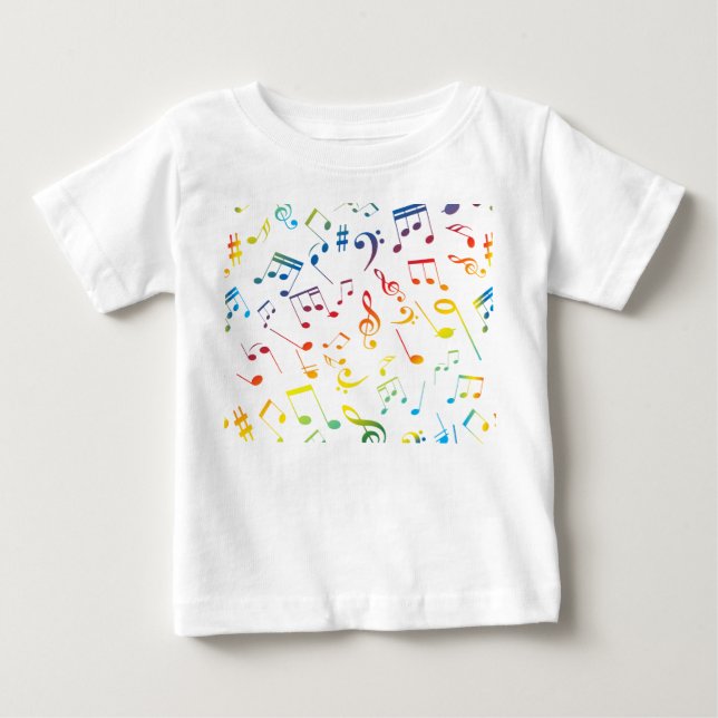 MUSIK NOTER 4 T SHIRT (Framsida)