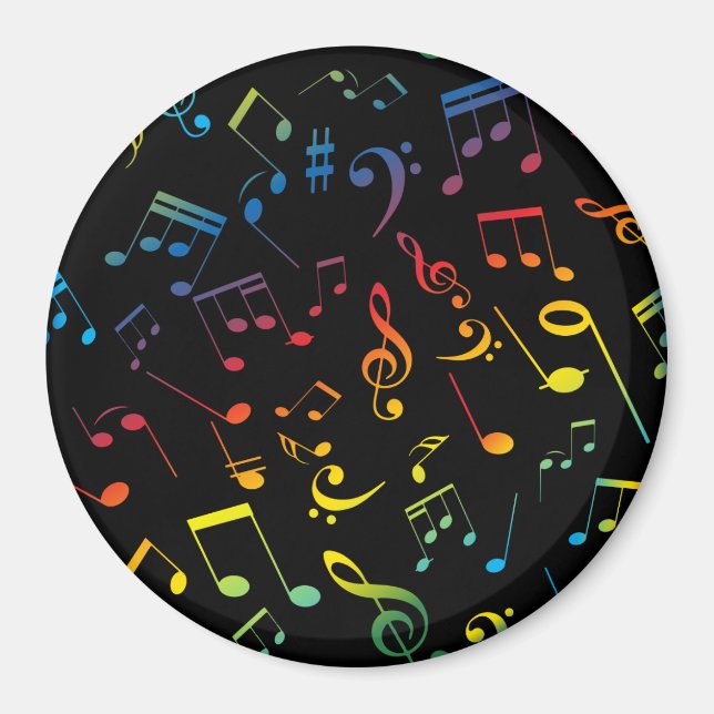 MUSIK NOTER 5 MAGNET (Framsidan)