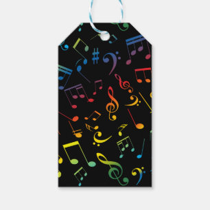 MUSIK NOTER 5 PRESENTETIKETT