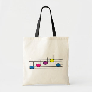Musik noter Bag Tygkasse