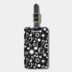 Musik noter & Clefs Student Musician Gift Bagagebricka