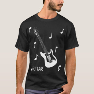 Musik noter Electric Guitar T Shirt