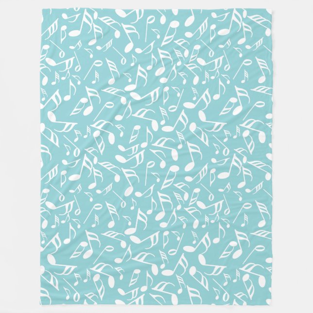 Musik noter fleecefilt (Framsidan)