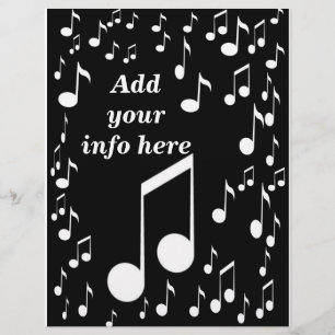 Musik noter_ Flyer