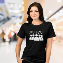 Musik noter Heart T-Shirt - Musician & Music Älska