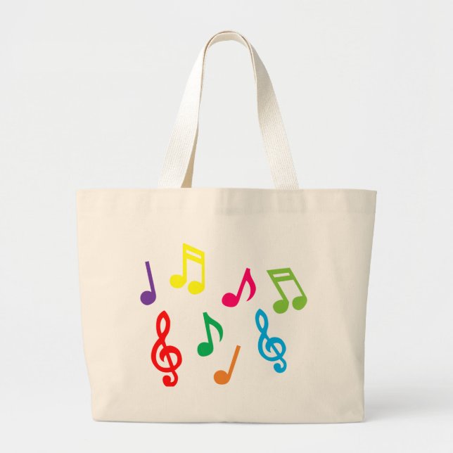 Musik noter jumbo tygkasse (Framsidan)