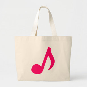 Musik noter jumbo tygkasse