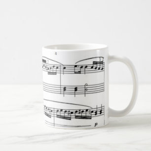 musik noter kaffemugg