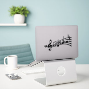 Musik noter klistermärken