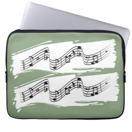 Musik noter laptop fodral