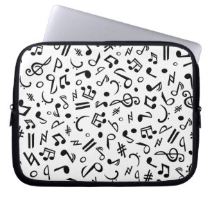 musik noter laptop fodral