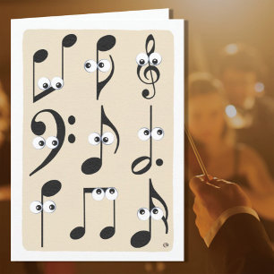 Musik noter Lycklig Pension från USA Kort