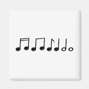Musik noter magnet