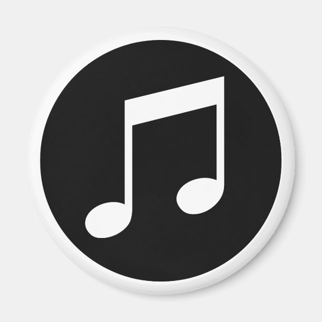 Musik noter magnet (Framsidan)