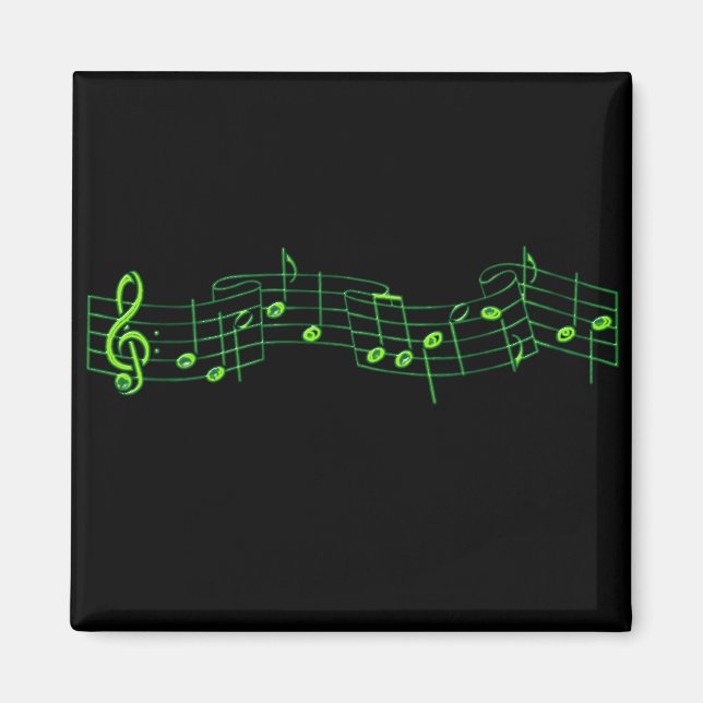 Musik noter magnet (Framsidan)