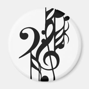 Musik noter magnet