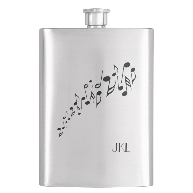 Musik noter med Monogram Fickplunta (Framsidan)