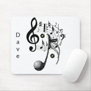 Musik noter Mouse Pad! Muspets Musmatta