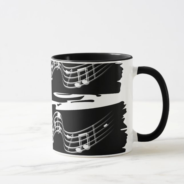 Musik noter mugg (Höger)