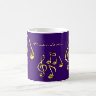 MUSIK NOTER Music Älskare Gift Mugg