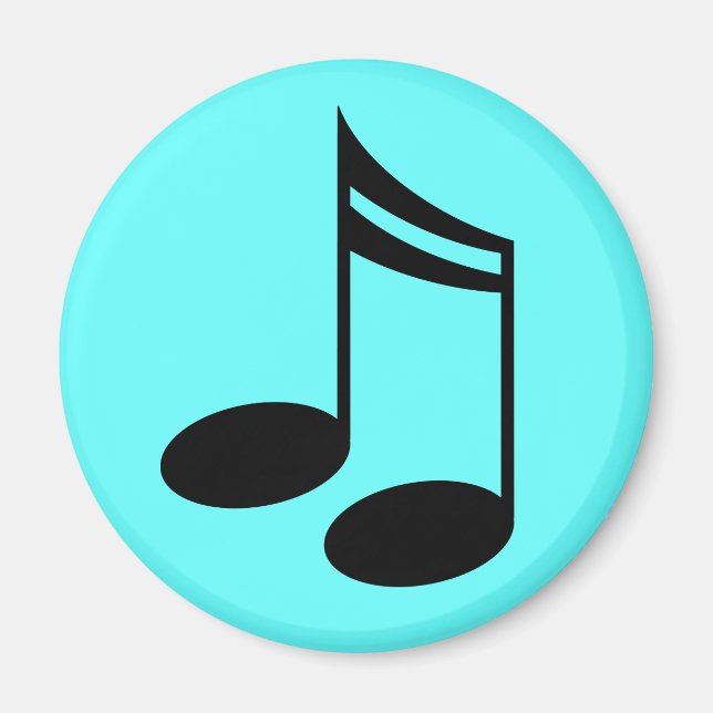 Musik noter Music Gift Magnet (Framsidan)