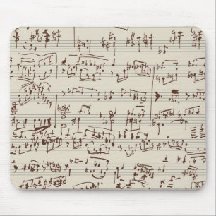 Musik noter musmatta