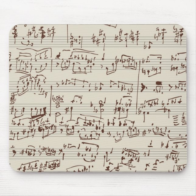 Musik noter musmatta (Framsidan)