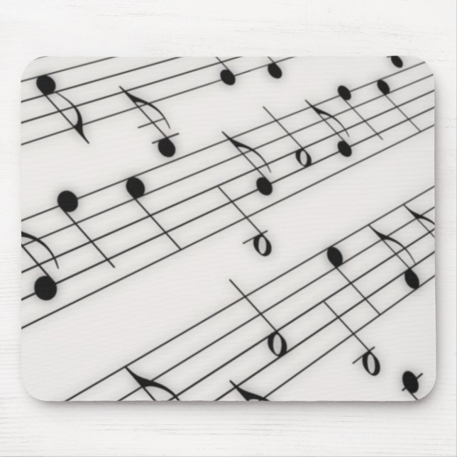 Musik noter musmatta (Framsidan)