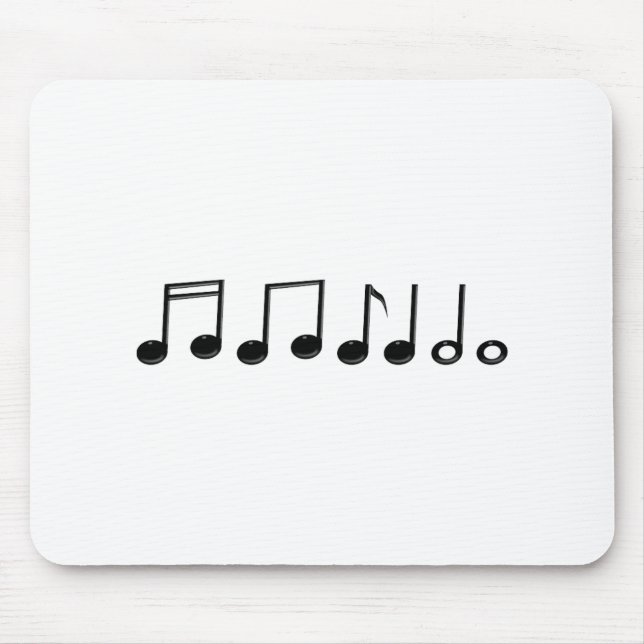 Musik noter musmatta (Framsidan)