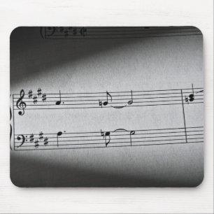 Musik noter musmatta