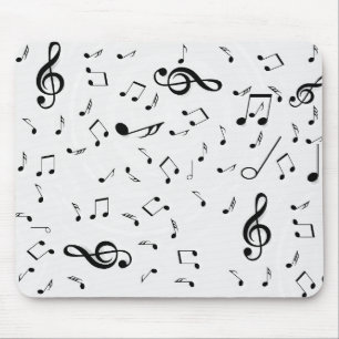 Musik noter musmatta