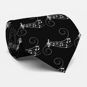 Musik noter Neck Tie Slips