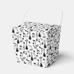 Musik noter - notbladdesign presentaskar