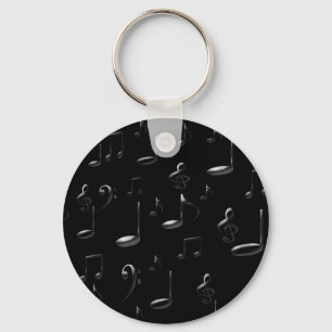 MUSIK NOTER NYCKELRING