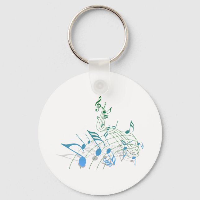 Musik noter nyckelring (Framsida)