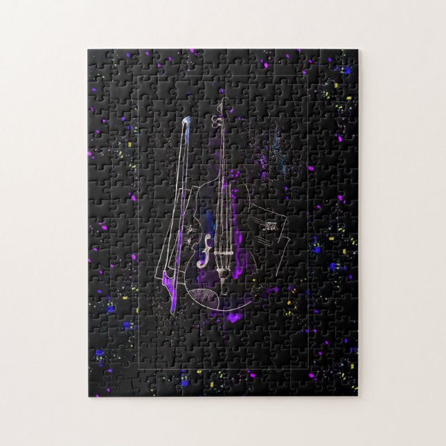 Musik noter och Dubbla Pussel (Vertikal)