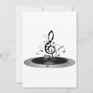 Musik noter på ett album