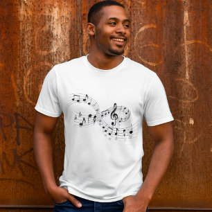 Musik noter på personalavdelningen Manar T-Shirt