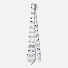 Musik noter på White Slips